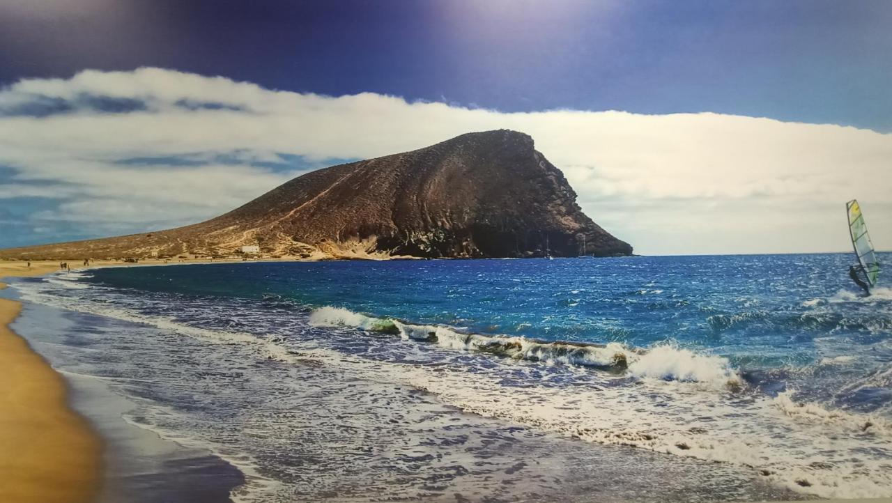 Bonito Piso Con Piscina, Playa La Tejita Apartment ภายนอก รูปภาพ